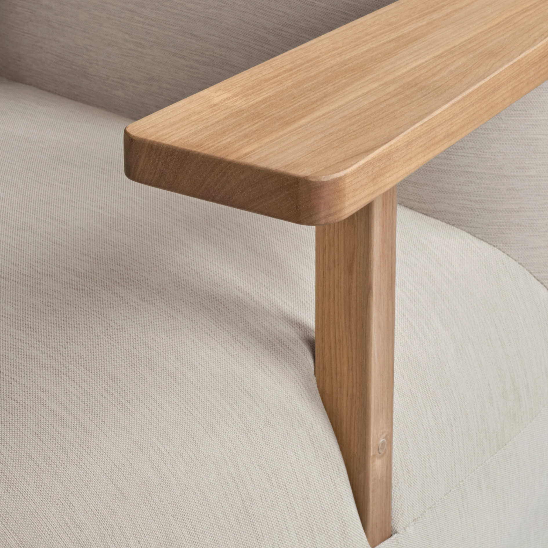Sofa Toe Teak Warm Ash