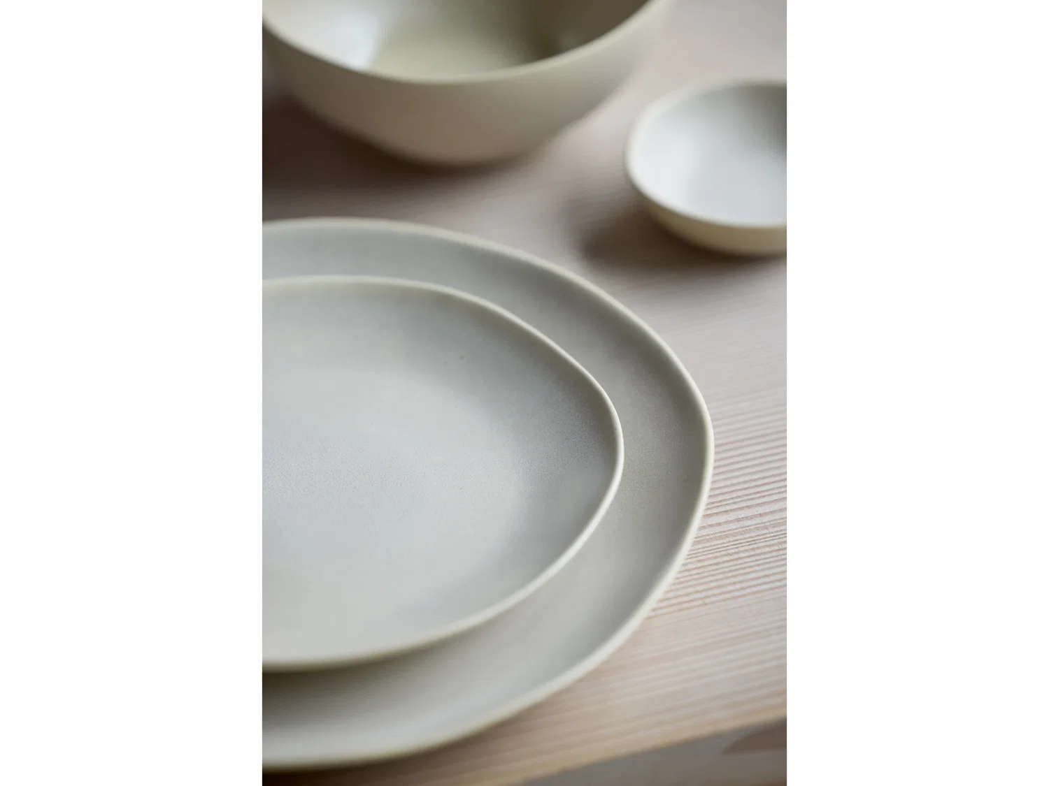 Pietų lėkštė Shoku Soft Beige 27 cm
