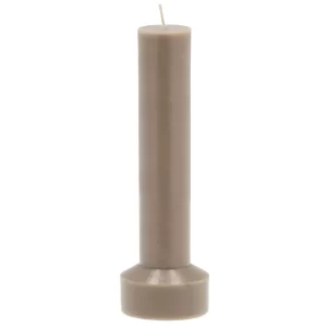 Žvakė Villa Collection Hvils Pillar Taupe