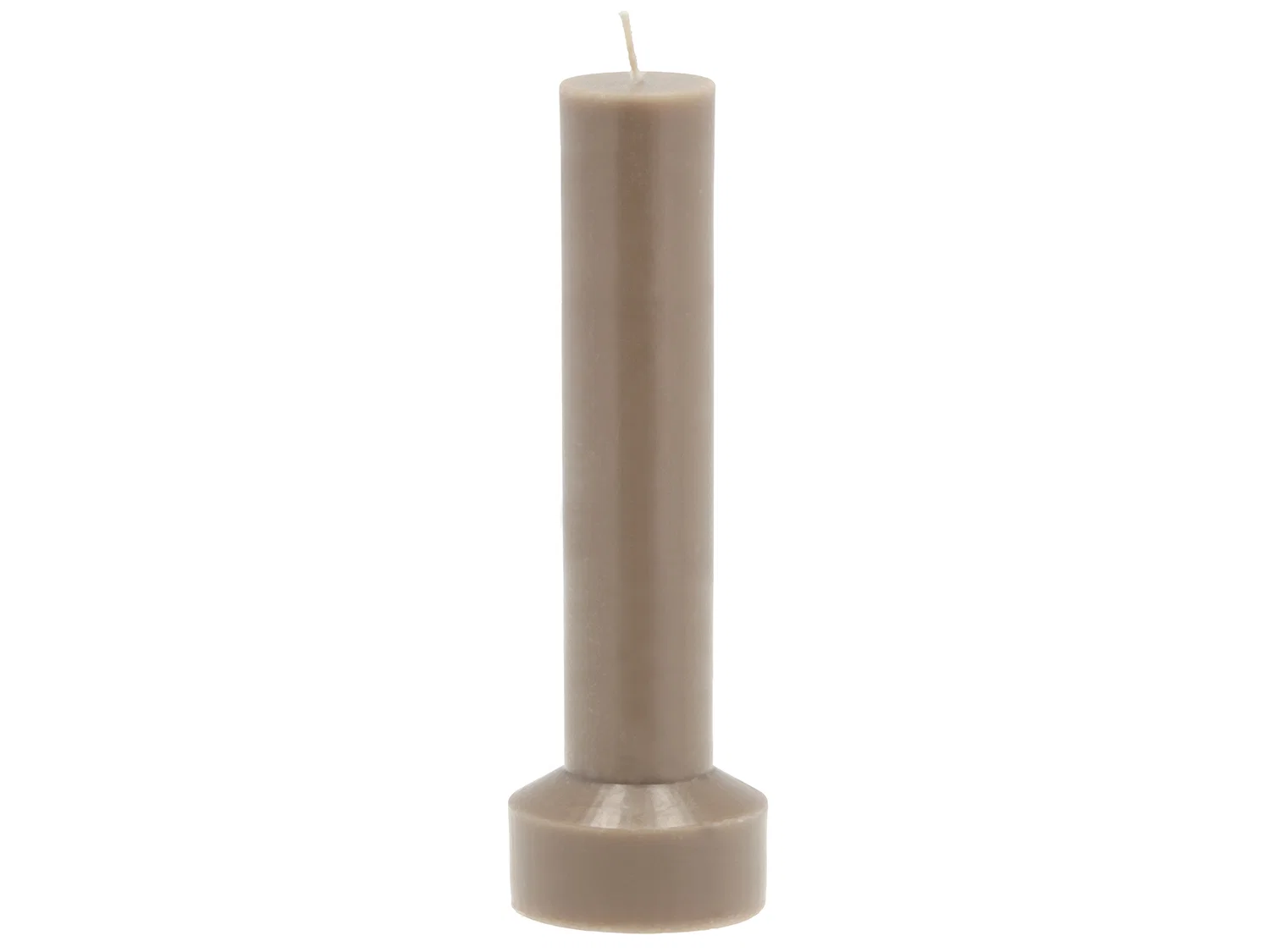 Žvakė Villa Collection Hvils Pillar Taupe