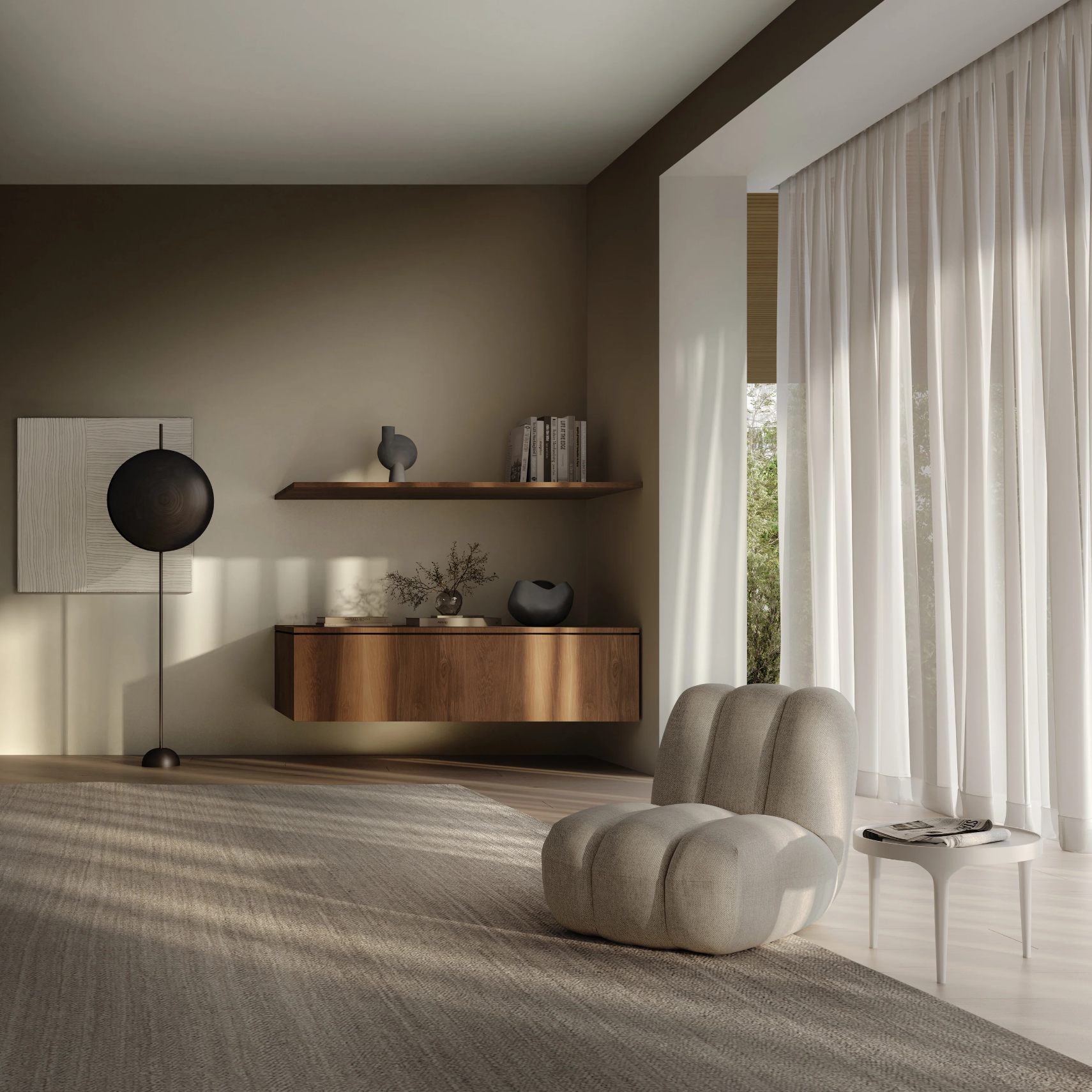 Fotelis Toe Linen