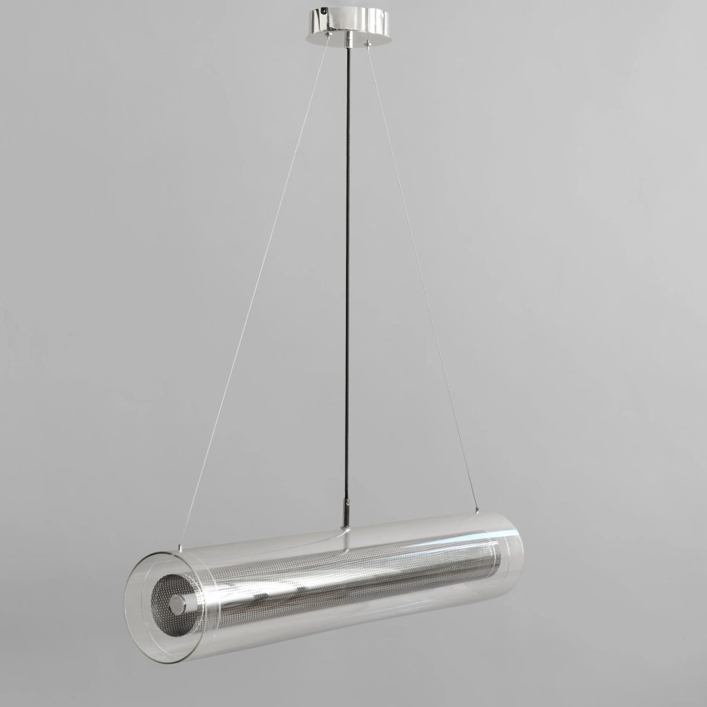 Pakabinamas šviestuvas Frame Fat Chrome 
