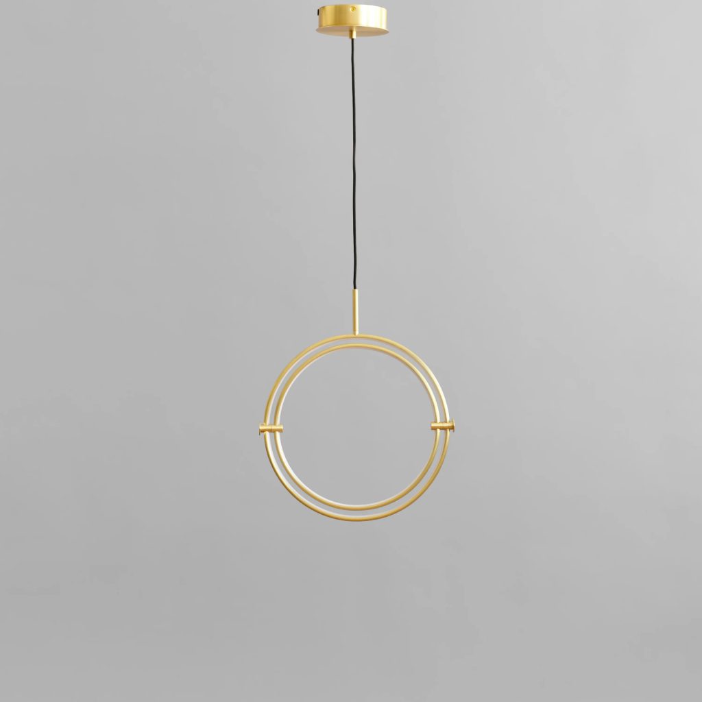 Pakabinamas šviestuvas Maru Brass Ø40 