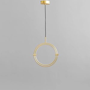 Pakabinamas šviestuvas Maru Brass Ø40