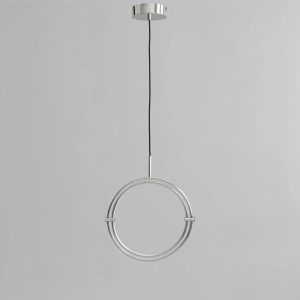 Pakabinamas šviestuvas Maru Chrome Ø40