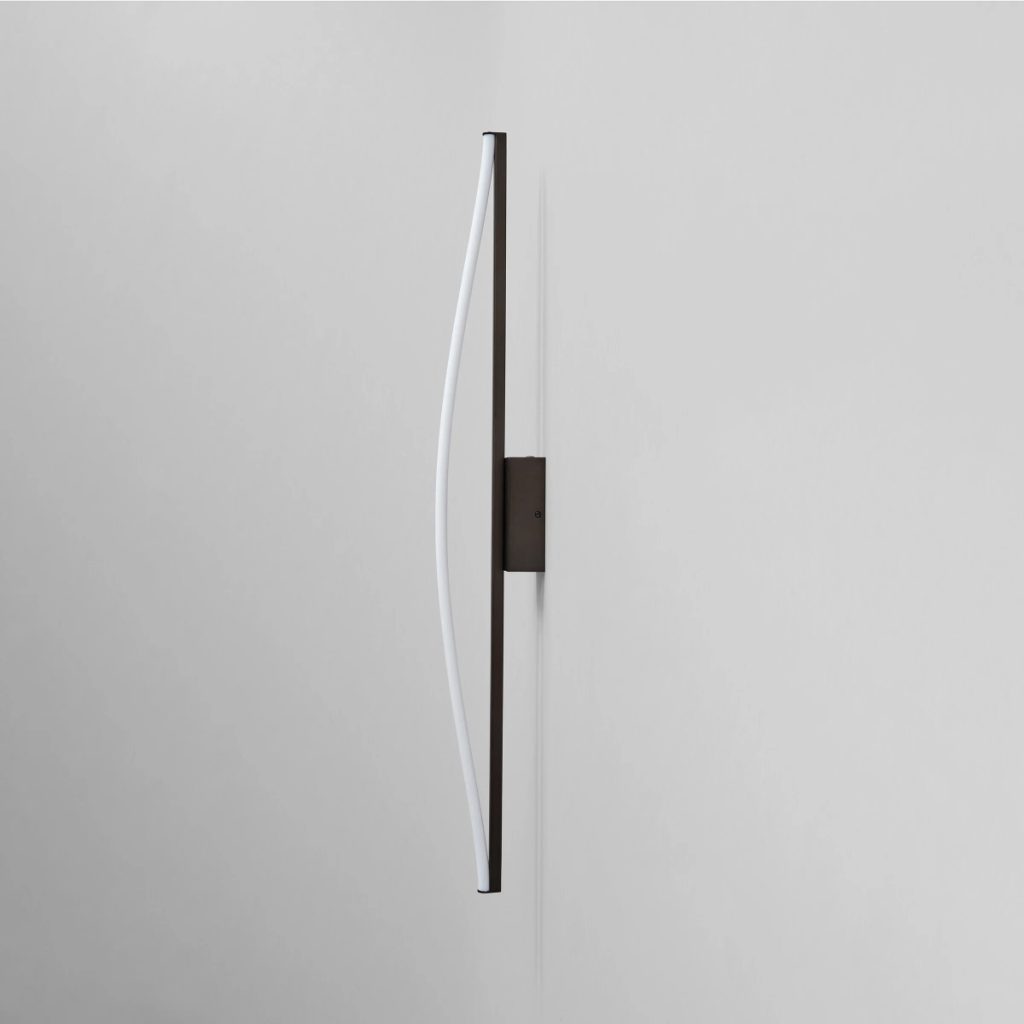 Sieninis šviestuvas Bow Big Bronze 