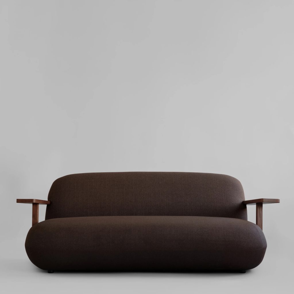 Sofa Toe Dark Brown 