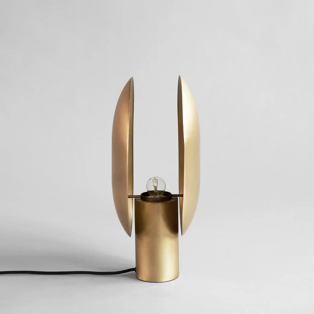 Stalinis šviestuvas Clam Brass 