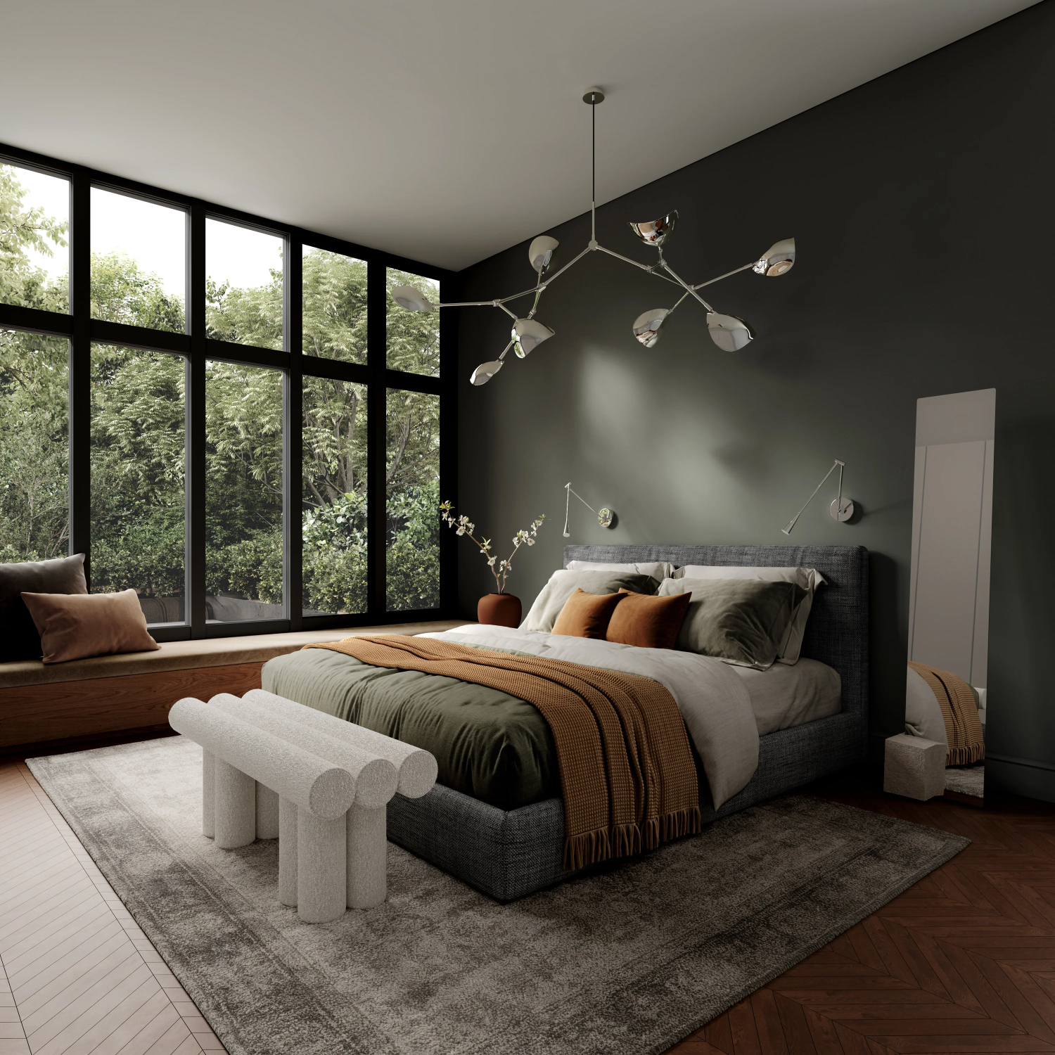 Veidrodis Kubis Limestone