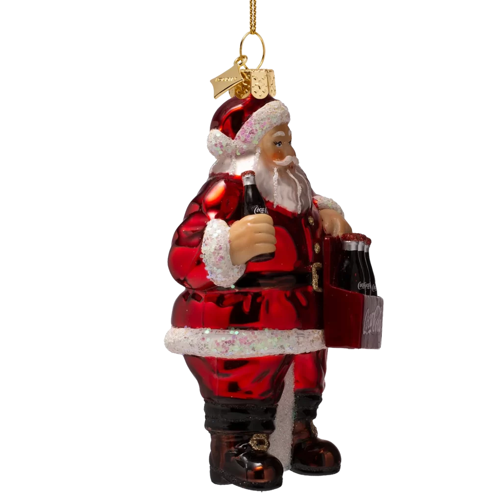 Kalėdinis žaisliukas Coca Cola Santa 