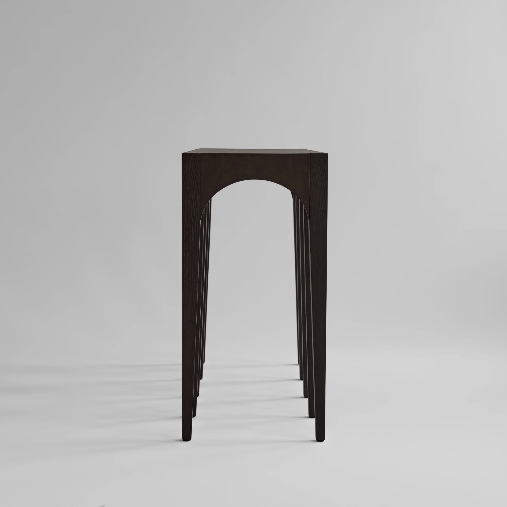 Konsolė Bow Big Coffee Black Oak