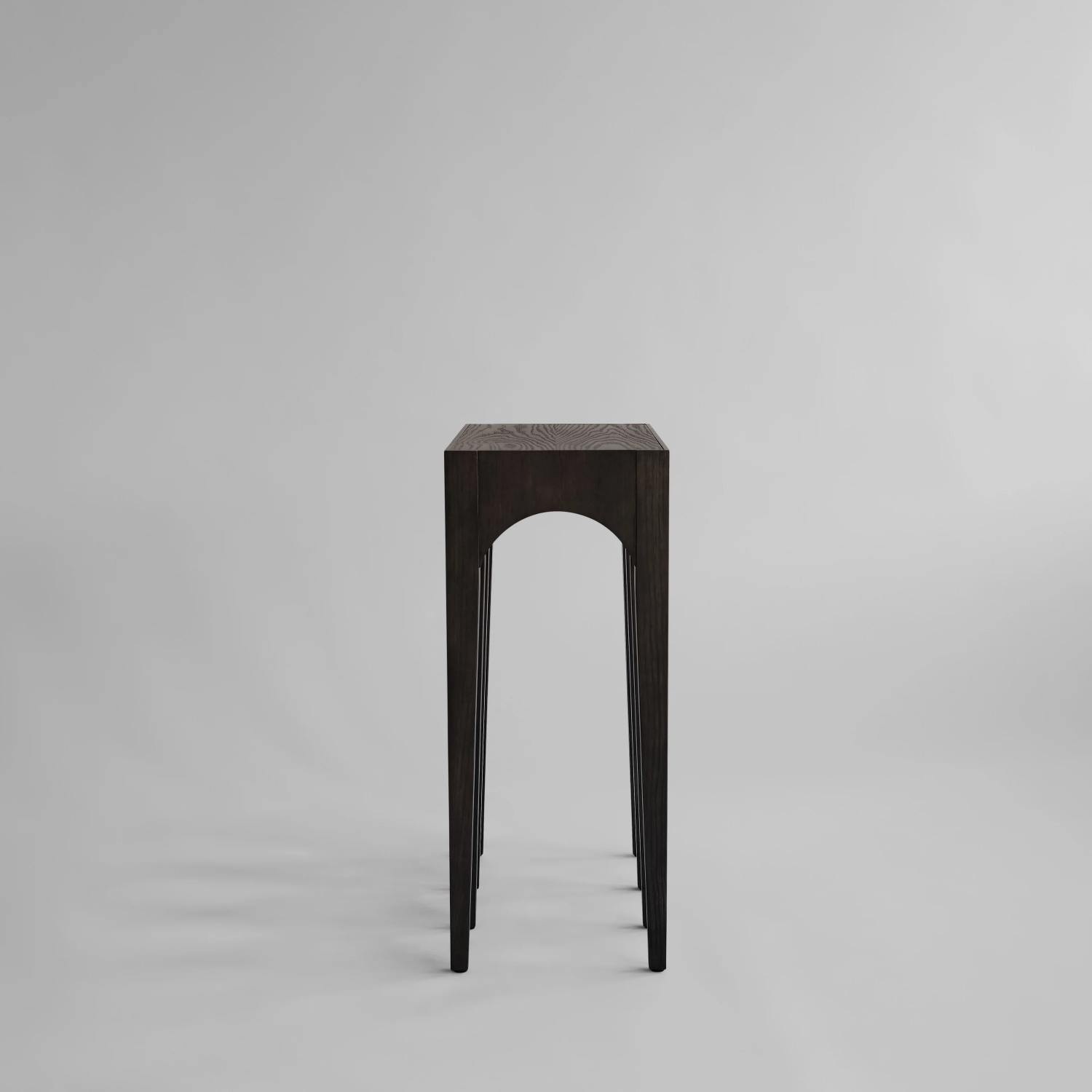 Konsolė Bow Coffee Black Oak