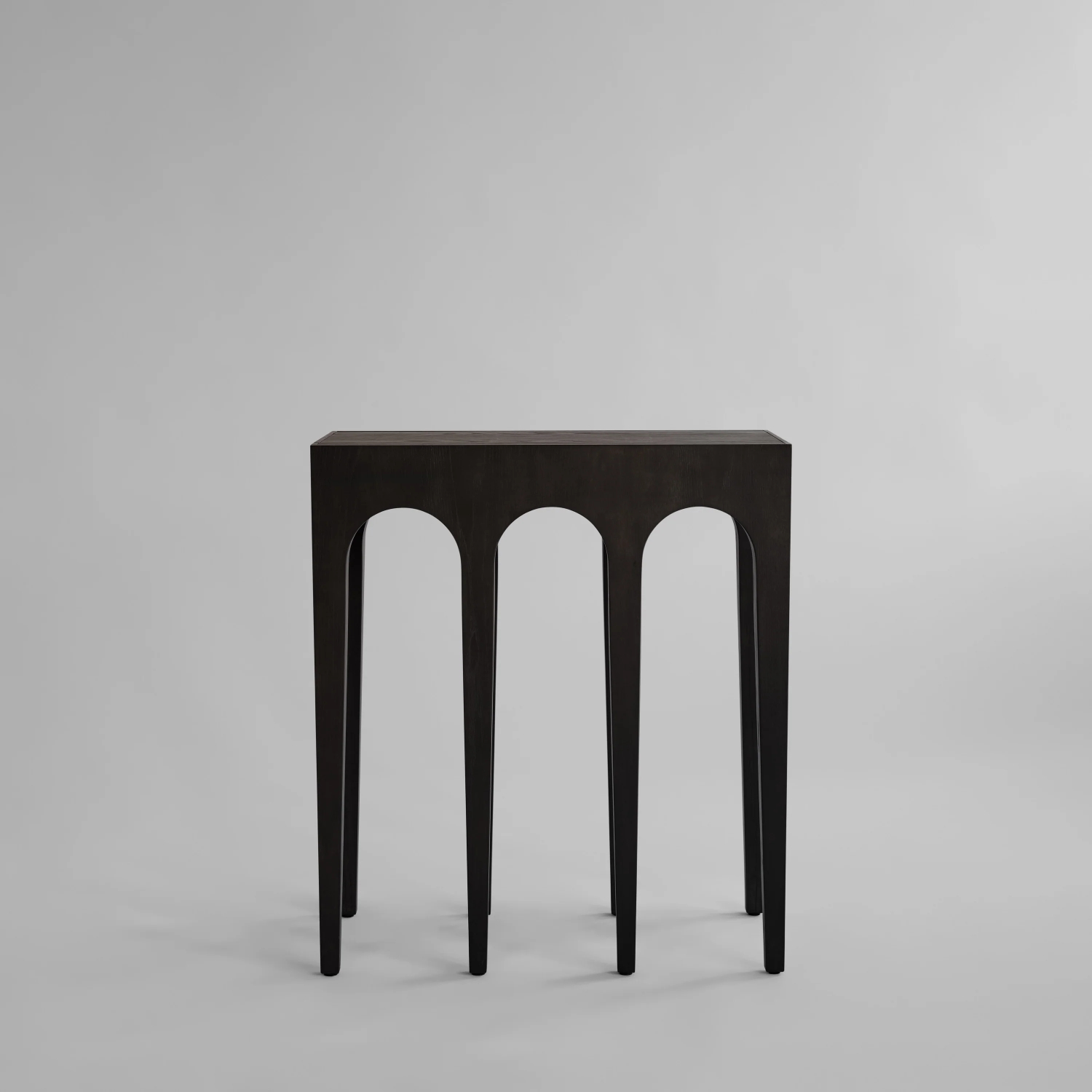 Konsolė Bow Coffee Black Oak