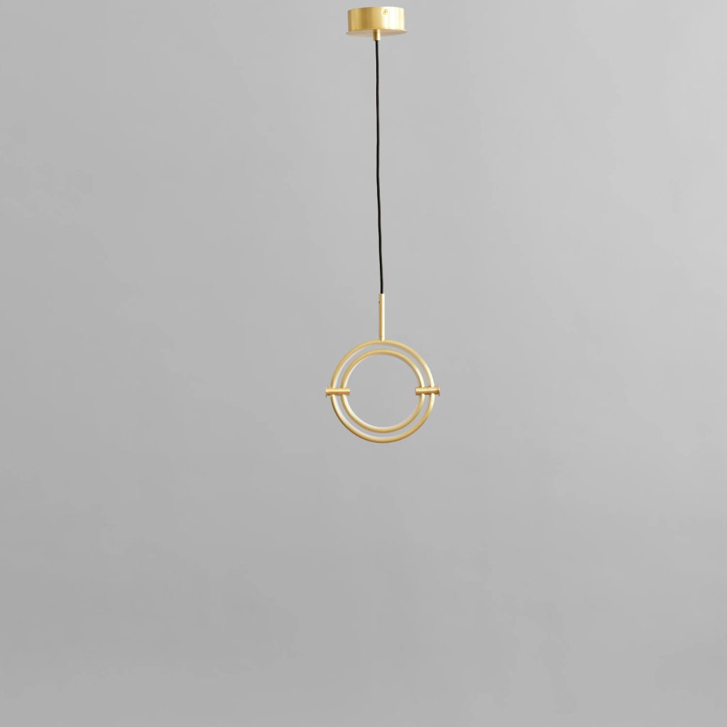 Pakabinamas šviestuvas Maru Brass Ø20 