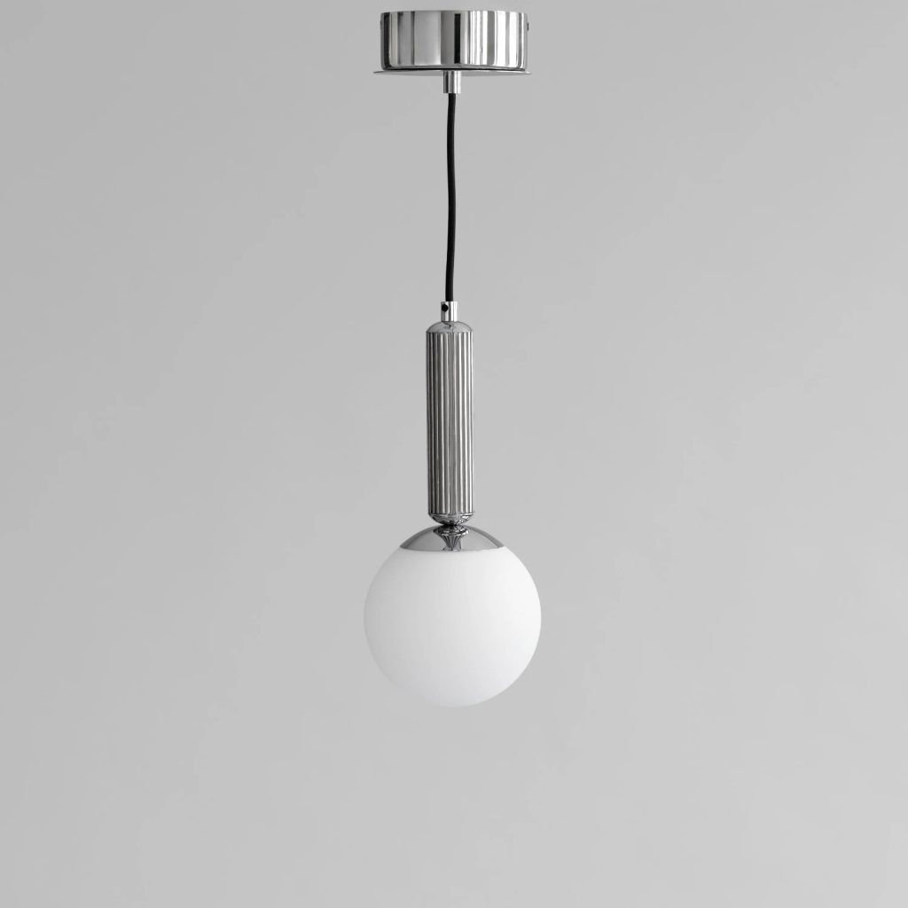 Pakabinamas šviestuvas No. 2 Chrome 