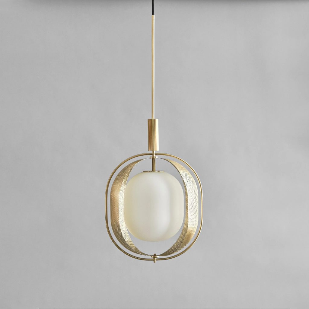 Pakabinamas šviestuvas Pearl Brass 