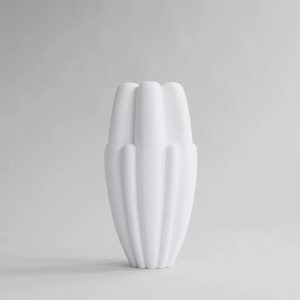 Vaza Bloom Slim Big Bone White