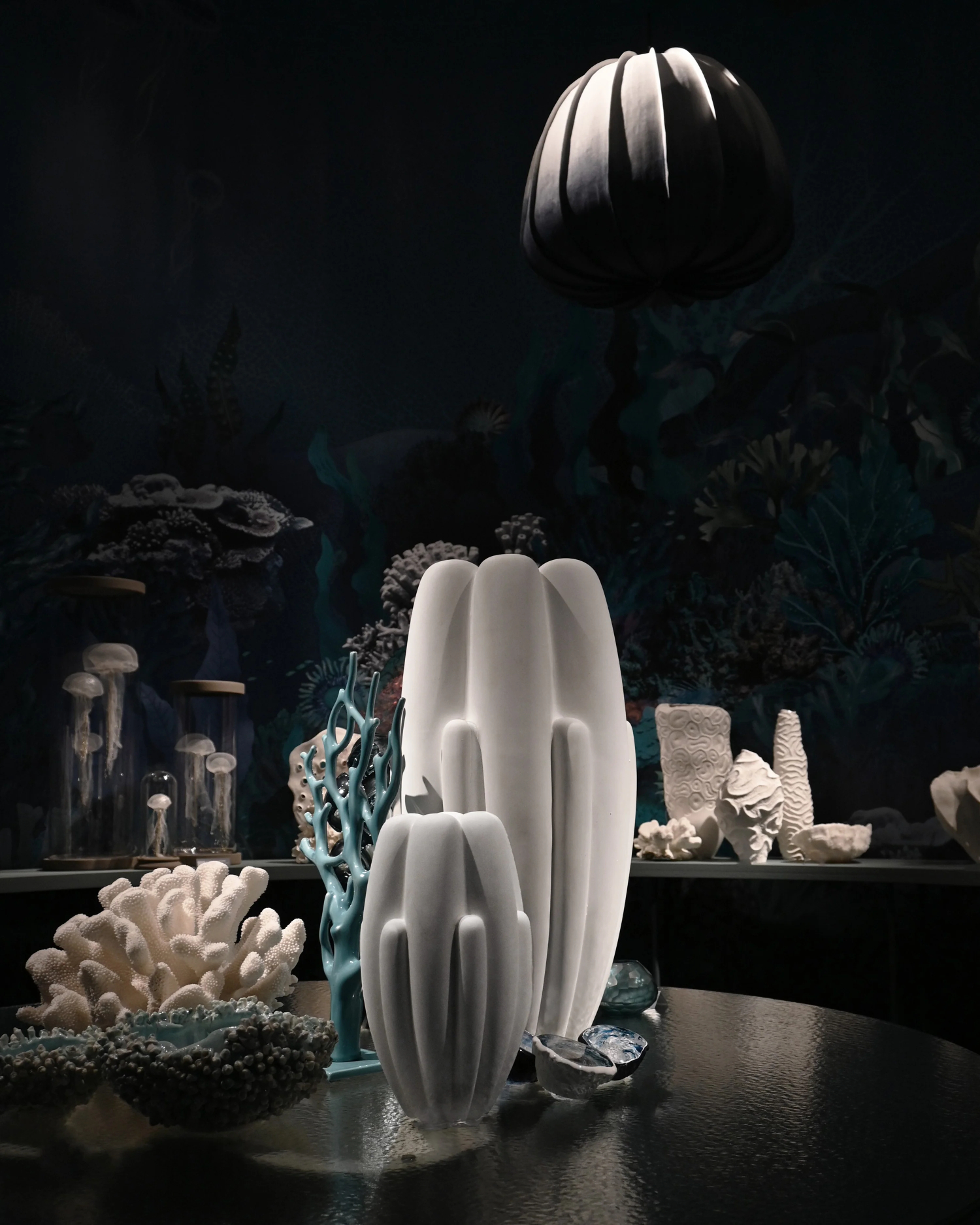 Vaza Bloom Slim Big Bone White