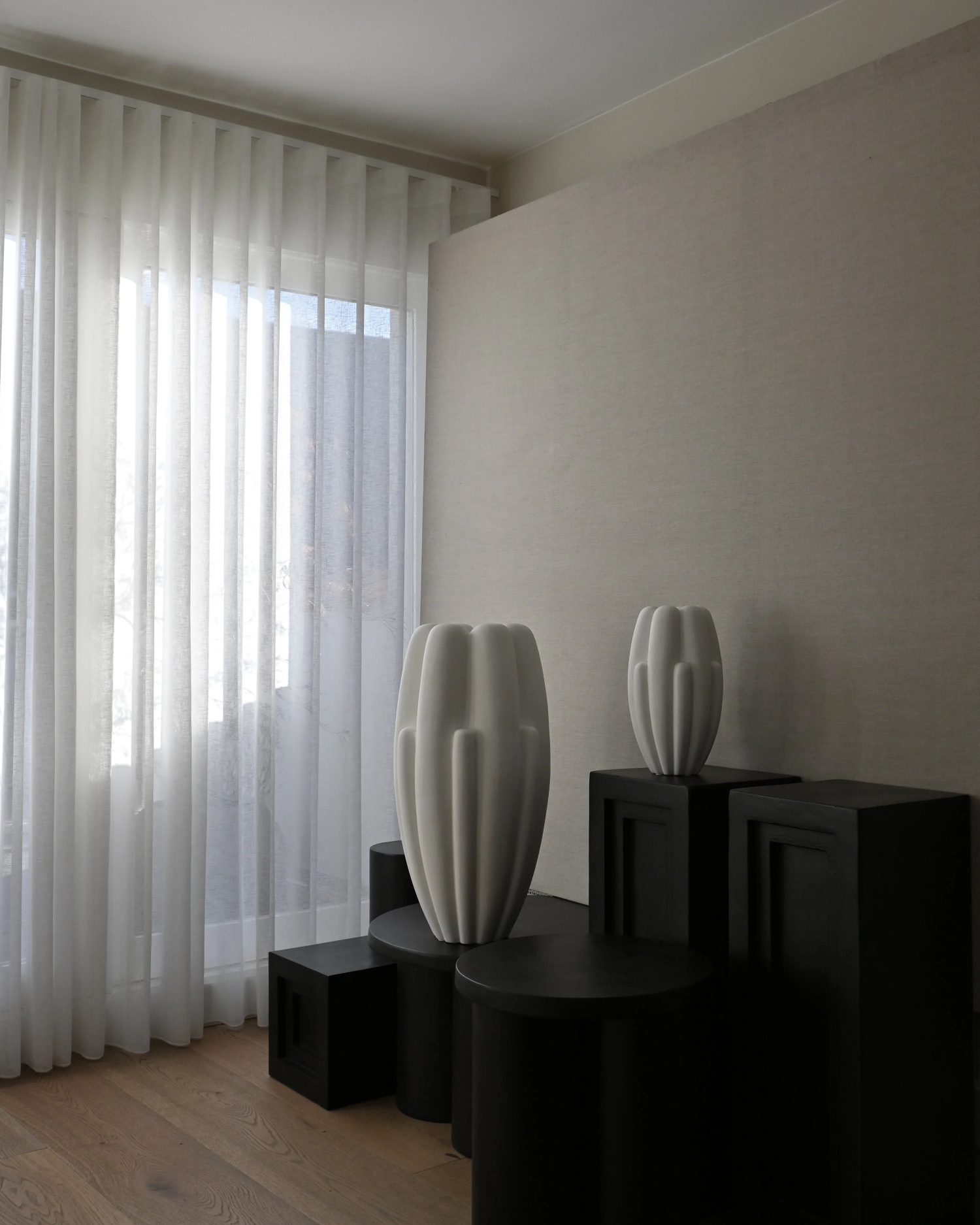 Vaza Bloom Slim Big Bone White