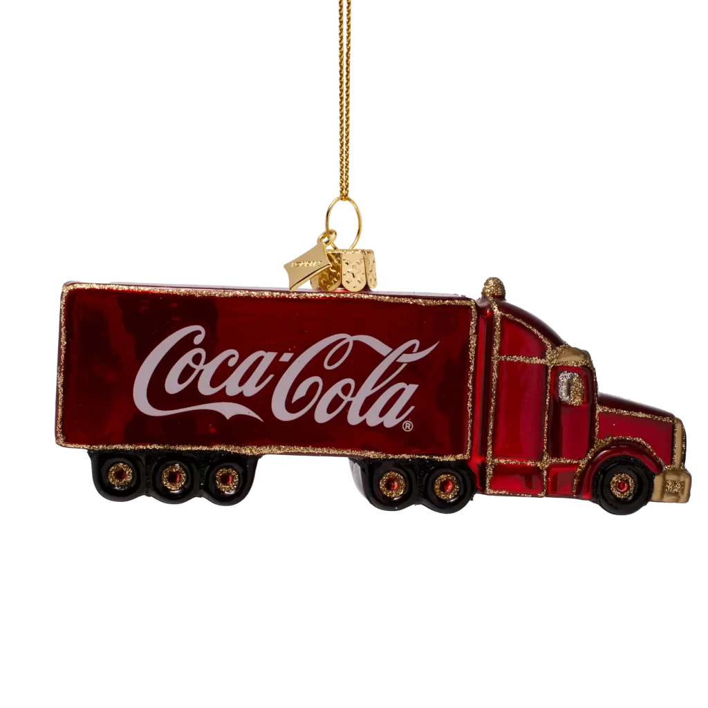 Kalėdinis žaisliukas Coca Cola Truck 