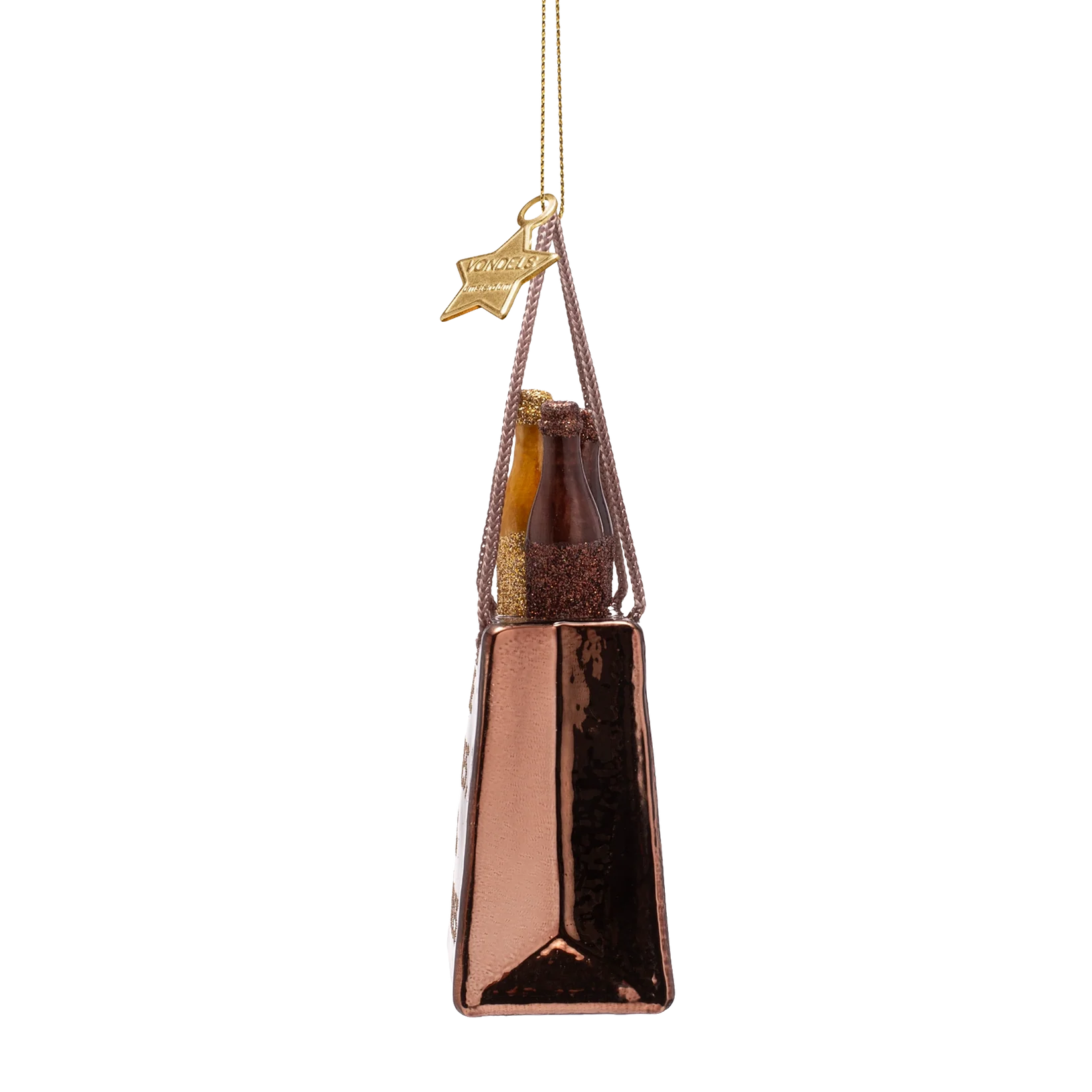 Kalėdinis žaisliukas Shopping bag with bottles