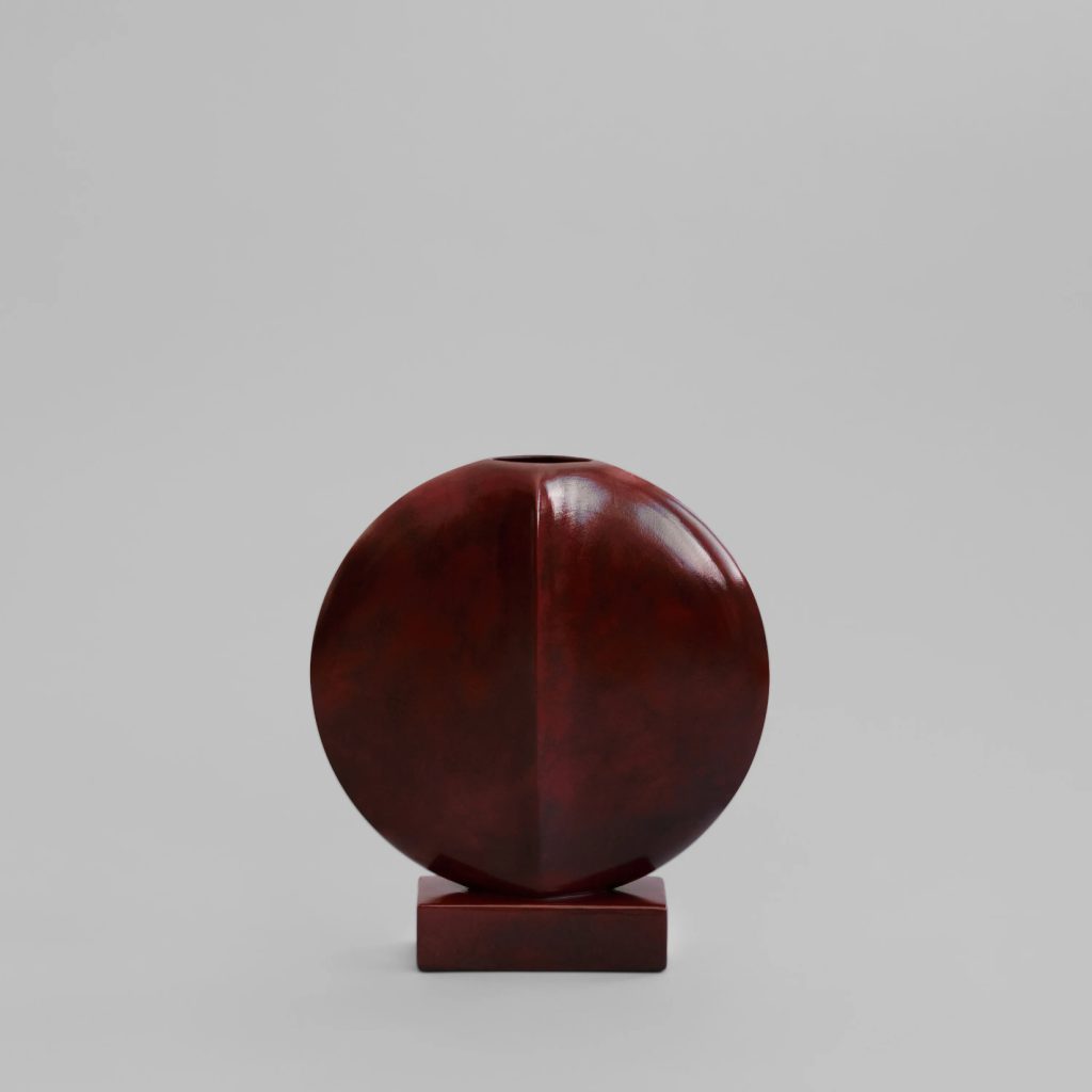 Vaza Guggenheim Mini Maroon 